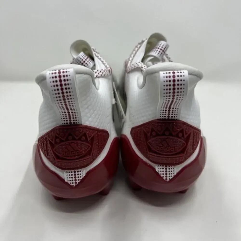 adidas Adizero Reign Young King Football Cleats FU6708 Mens Size 8 Red White